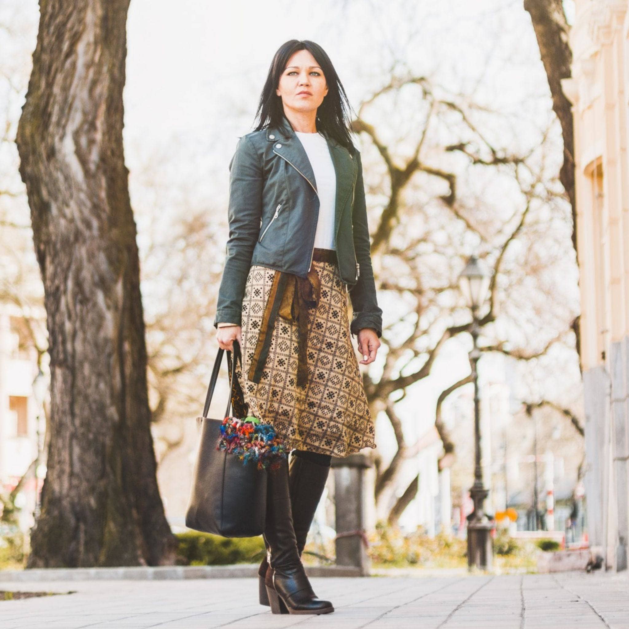 Knee Length Mini Sari Wrap Skirts Lightweight Summer Wardrobe Essential Flirty Beachside Style Darn Good Yarn